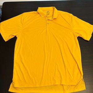 Men’s Yellow Cool & Dry Polo